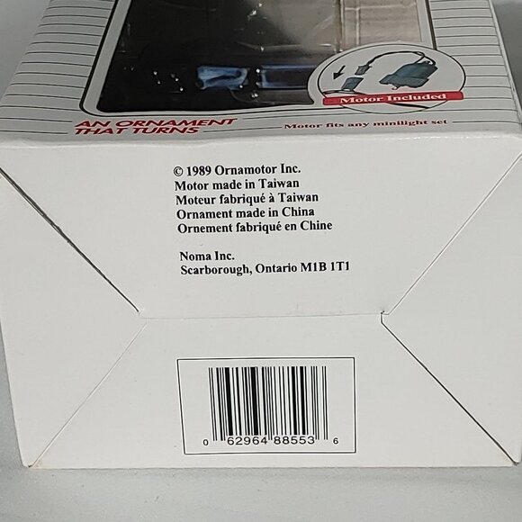 FUN Vintage NOMA Ornamotion Ornament Kringle Kopter 1989 - Picture 9 of 9